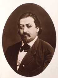 Retrato del compositor polaco Henryk Wieniawski (1835-1880)