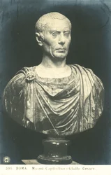 Roma, Museo Capitolino, busto, Julio César