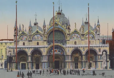 Venecia, Fachada de la Iglesia de San Marcos