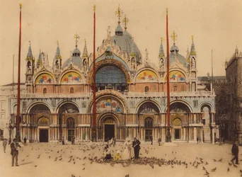 Venecia / Venice: Chiesa S Marco (foto en color)