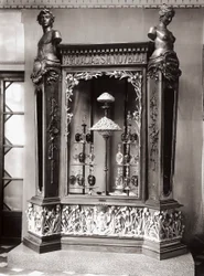 Vitrina, Officina Profumo, Farmacéutica de Santa Maria Novella, Florencia, Italia