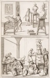 Estudio de un Escultor, c.1800