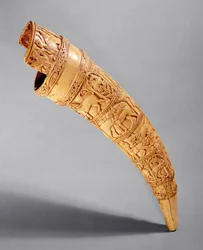 Un olifante, del Tesoro de San Sernin, Taller de Salerno