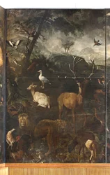 Animales, Mito de Orfeo, (detalle)