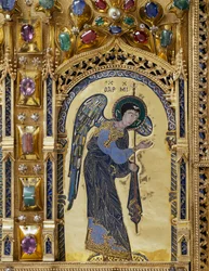 Arcángel, detalle de la Pala d