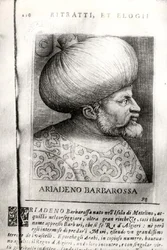 Ariadeno Barbarossa (c.1465-1546) (grabado)