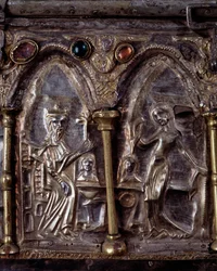 Arca de Barbarroja, con escenas de la vida de San Juan Bautista