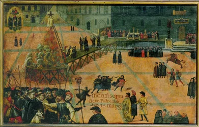 Autodafe de Girolamo Savonarola