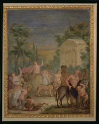Baco y Ariadna