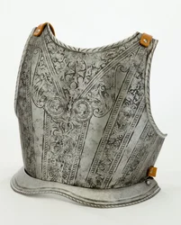 Espaldar para una armadura infantil del Arsenal de los Medici, c.1575 con alteraciones posteriores