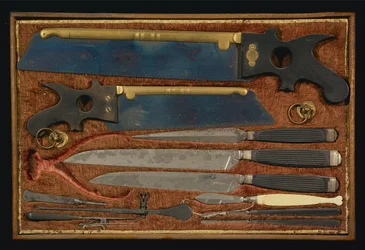 Caja de instrumentos anatómicos