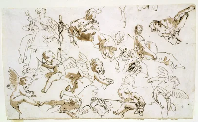 Querubines, principios del siglo XVIII