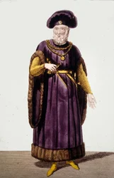 Disfraz para Marino Faliero en la ópera de Gaetano Donizetti