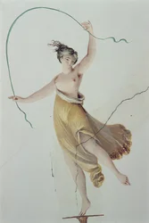 Figura del techo de la habitación de la emperatriz María Ana