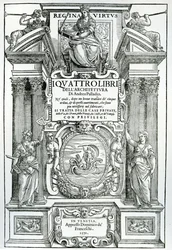 Frontispicio de Quattro libri dell