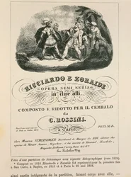 Portada de una reducción para clavecín de 