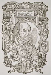 Giovanni Battista della Porta (1535-1615) de su libro, Delle Celeste Fisionomia, Padua 1616, ilustrado en Historia de la Magia, publicado a finales del siglo XIX