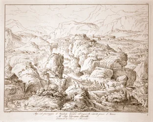 Aníbal cruzando los Alpes