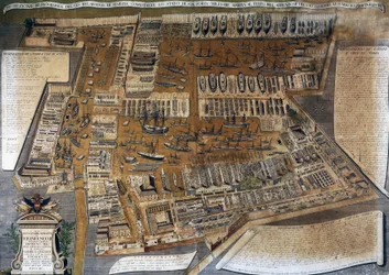 Proyección iconográfica del Arsenal en Venecia