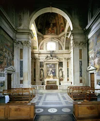 Vista interior de la iglesia