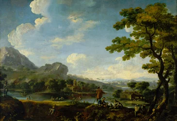Paisaje (óleo sobre lienzo)