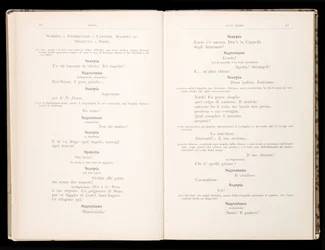 Libreto de La Tosca de Giacomo Puccini, Edición Ricordi, Italia