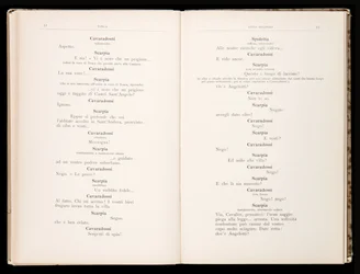 Libreto de Tosca de Giacomo Puccini, Edición Ricordi, Italia