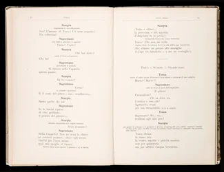 Libreto de Tosca de Giacomo Puccini, Edición Ricordi, Italia