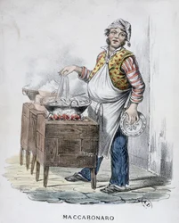 Vendedor de macarrones (Maccaronaro)