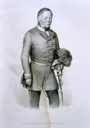 Maresciallo Radetzky Graff, ilustración de La Historia de Italia