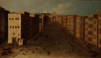 Escena callejera napolitana