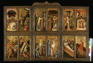 Pasión de Cristo, c.1400 (temple y oro sobre madera)