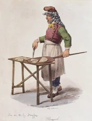 Vendedor de pizza