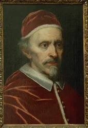 Inocencio XI, Papa 1676- 1689 ... (óleo sobre lienzo)