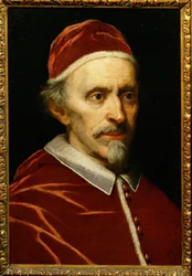 El Papa Inocencio XI, nacido Benedetto Odescalchi ... (pintura sobre lienzo)
