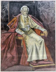 Papa León XIII - en "La Tribuna Illustrata