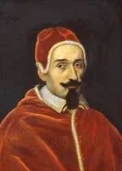 Retrato de Alejandro VII a los 57 años
