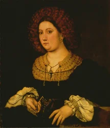 Retrato de Costanza Bentivoglio, Escuela Florentina