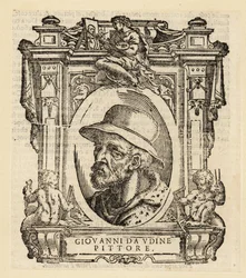 Retrato de Giovanni Nanni, pintor y arquitecto italiano nacido en Udine