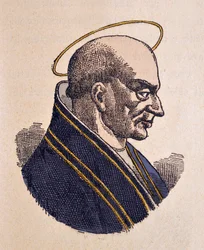 Retrato del Papa Adeodato I (615-618)