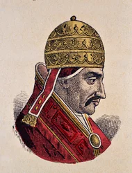 Retrato del Papa Benedicto VI (973-974)