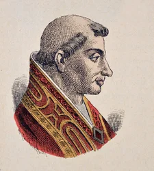 Retrato del Papa Gelasio II (1118-1119)