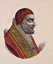 Retrato del Papa Juan XIX (1024-1032)