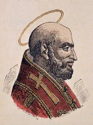 Retrato del Papa Julio I (337-352)
