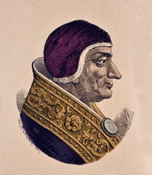 Retrato del Papa Lucio II (1144-1145)