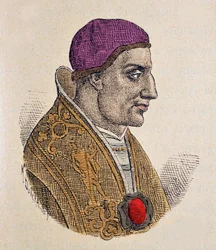 Retrato del Papa Pablo I (757-767)