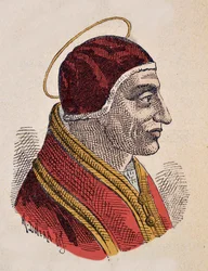 Retrato del Papa Sixto II (Sixtus o Sisto) (258)