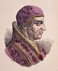 Retrato del Papa Vigilio (537-555)