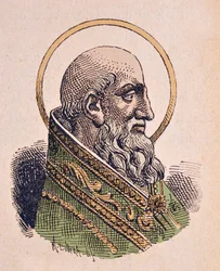 Retrato del Papa San Esteban I