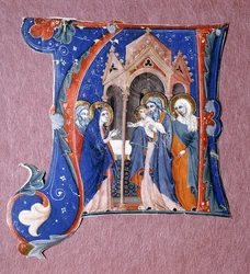 Presentación de Cristo en el templo, c.1340